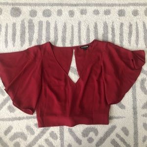 Express Cropped Blouse